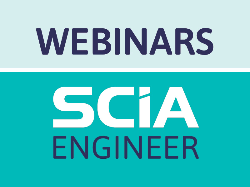 SCIA Engineer webinars