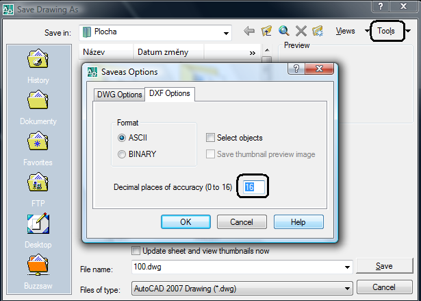 node output file autocad member