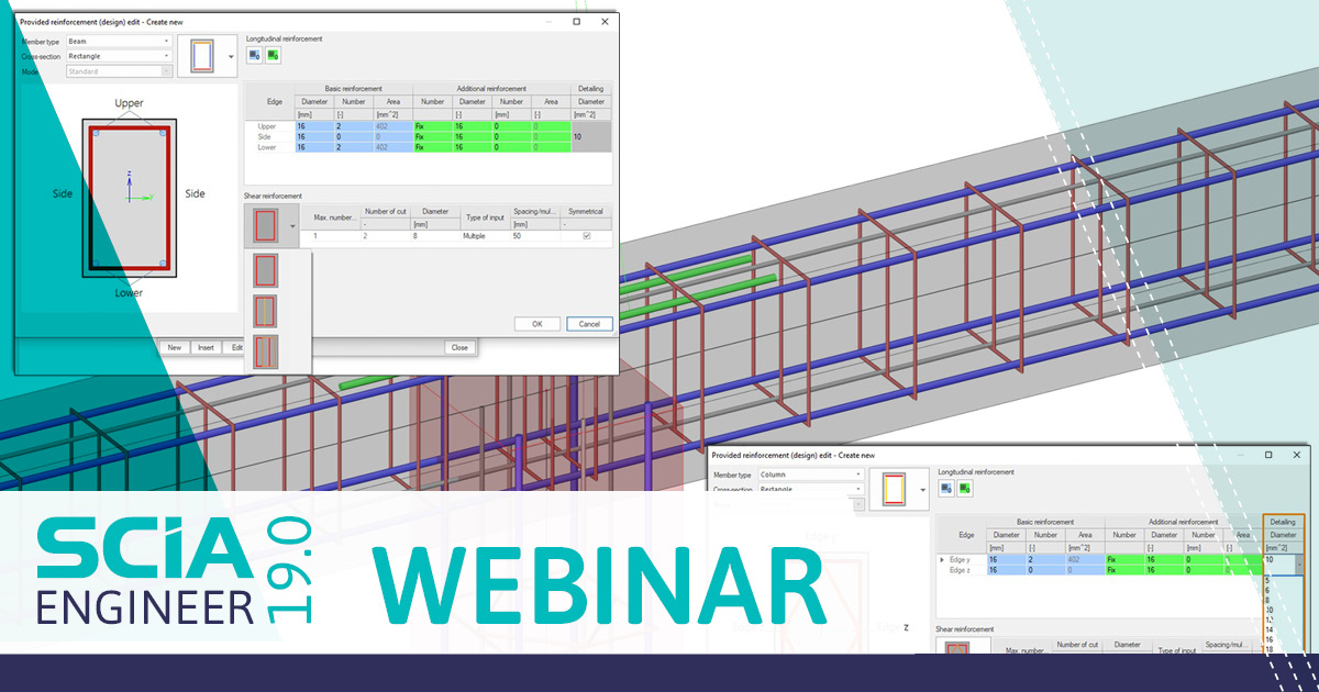 Automated Concrete Design In Scia Engineer 19