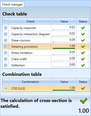 SCIA Engineer 16’s Concrete Section Check tool 