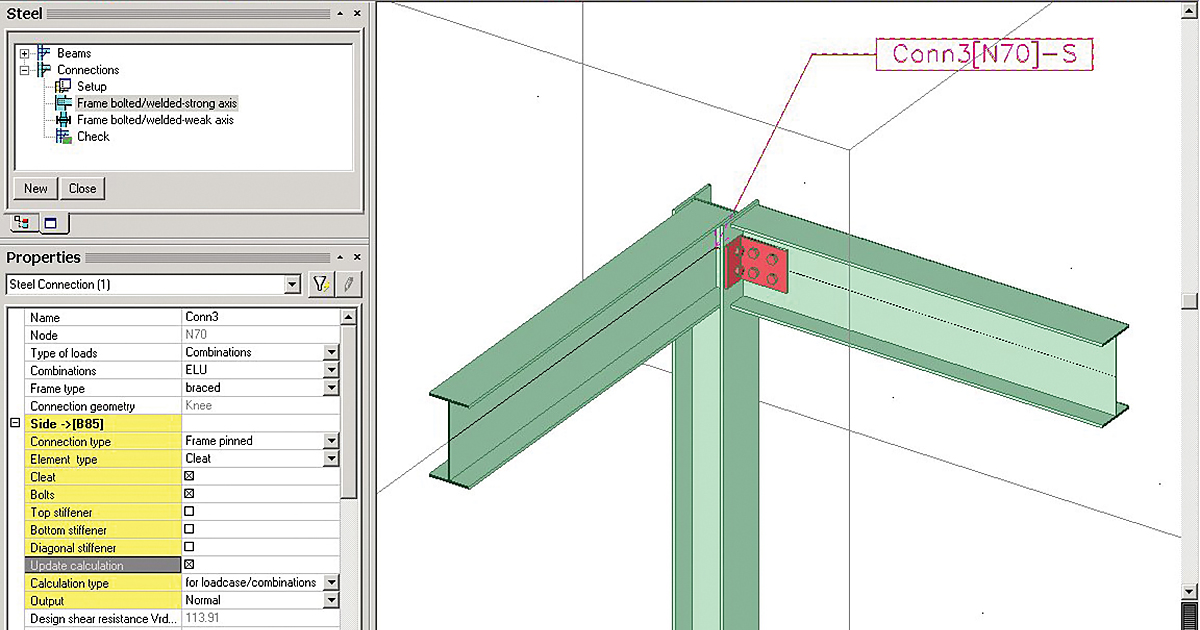 Sensd 10 Steel Connection Design And Drawings