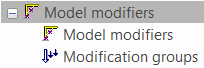 Model modifiers