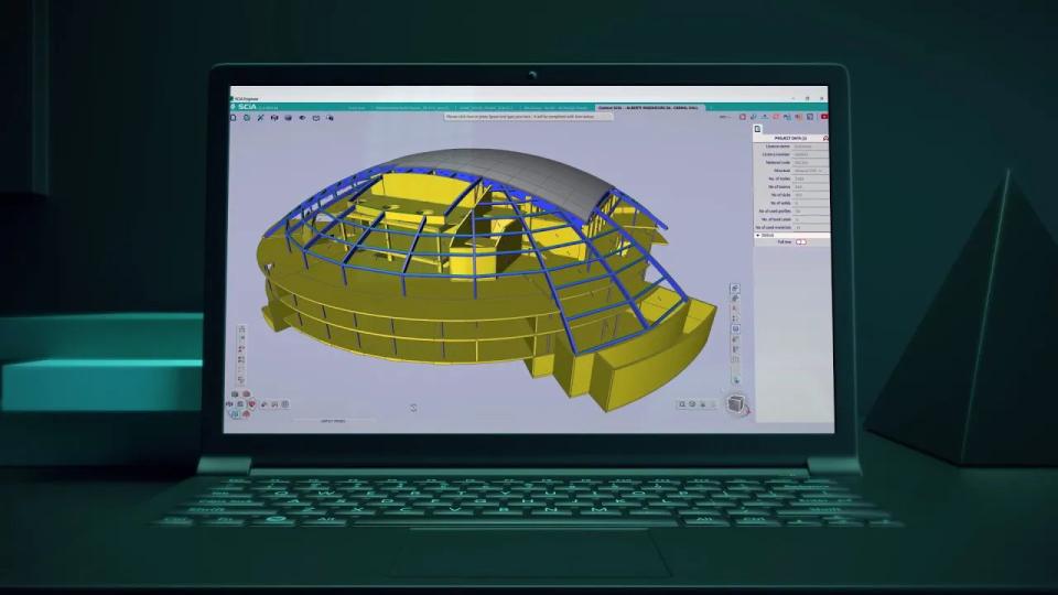 Découvrez SCIA Engineer: Modélisation, analyse, dimensionnement et note de calculs