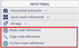 Local mesh refinement