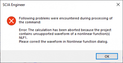 NonSupportedWaveform