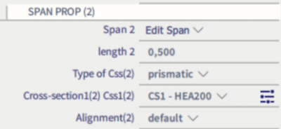 parameters middle part of the arbitrary profile