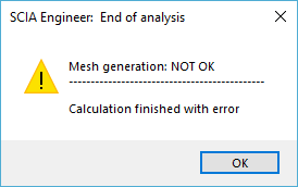 Mesh generation not ok