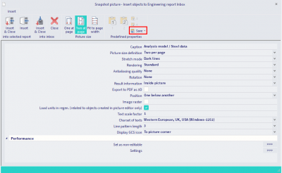 Predefined properties