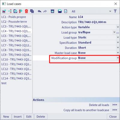 SCIA Engineer: Use model modifiers to create a staged project