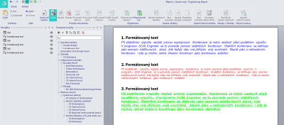 formatovany text styl