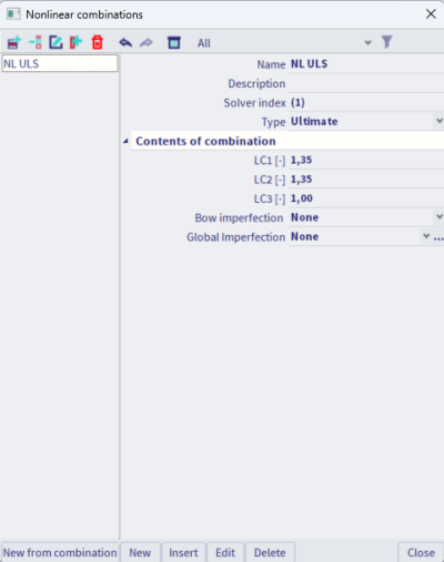 Second-order analysis imperfections