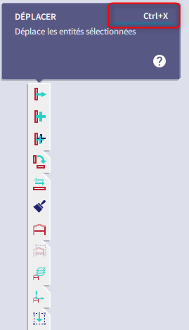 SCIA Engineer Hot key tooltip