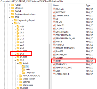 Registry Temp