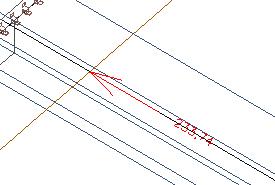 Axial force slab 1500 mm