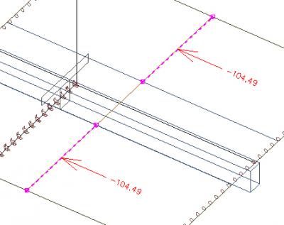 SCIA Engineer - Warum hat die Rippe eine Normalkraft?