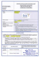 CTICM Certificate SCIA Engineer