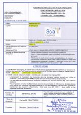 CTICM Certificate SCIA Engineer