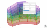 Sections on 2D members - layers