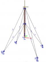 Advanced geometric non-linear analysis - cable