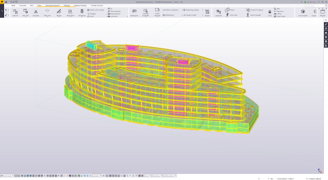 Reinforcement roundtrip with Tekla Structures