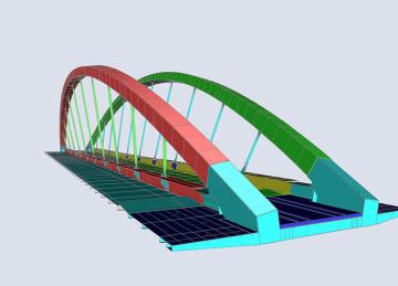 MONOD-PIGUET Bowstring Bridge