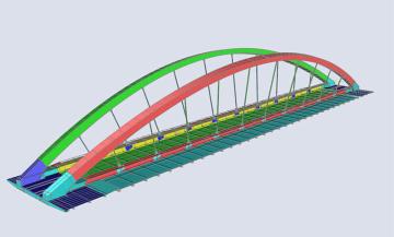 MONOD-PIGUET Bowstring Bridge