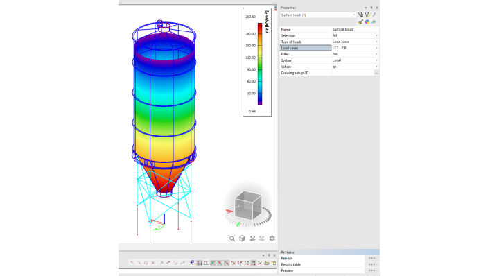 load viewer diverging colour map