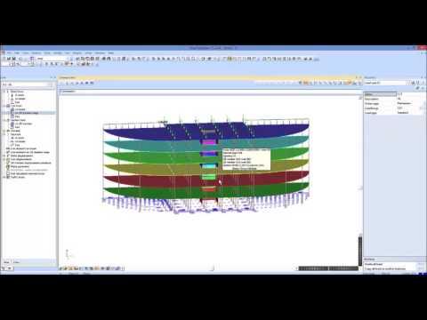 Straightforward load application in SCIA Engineer