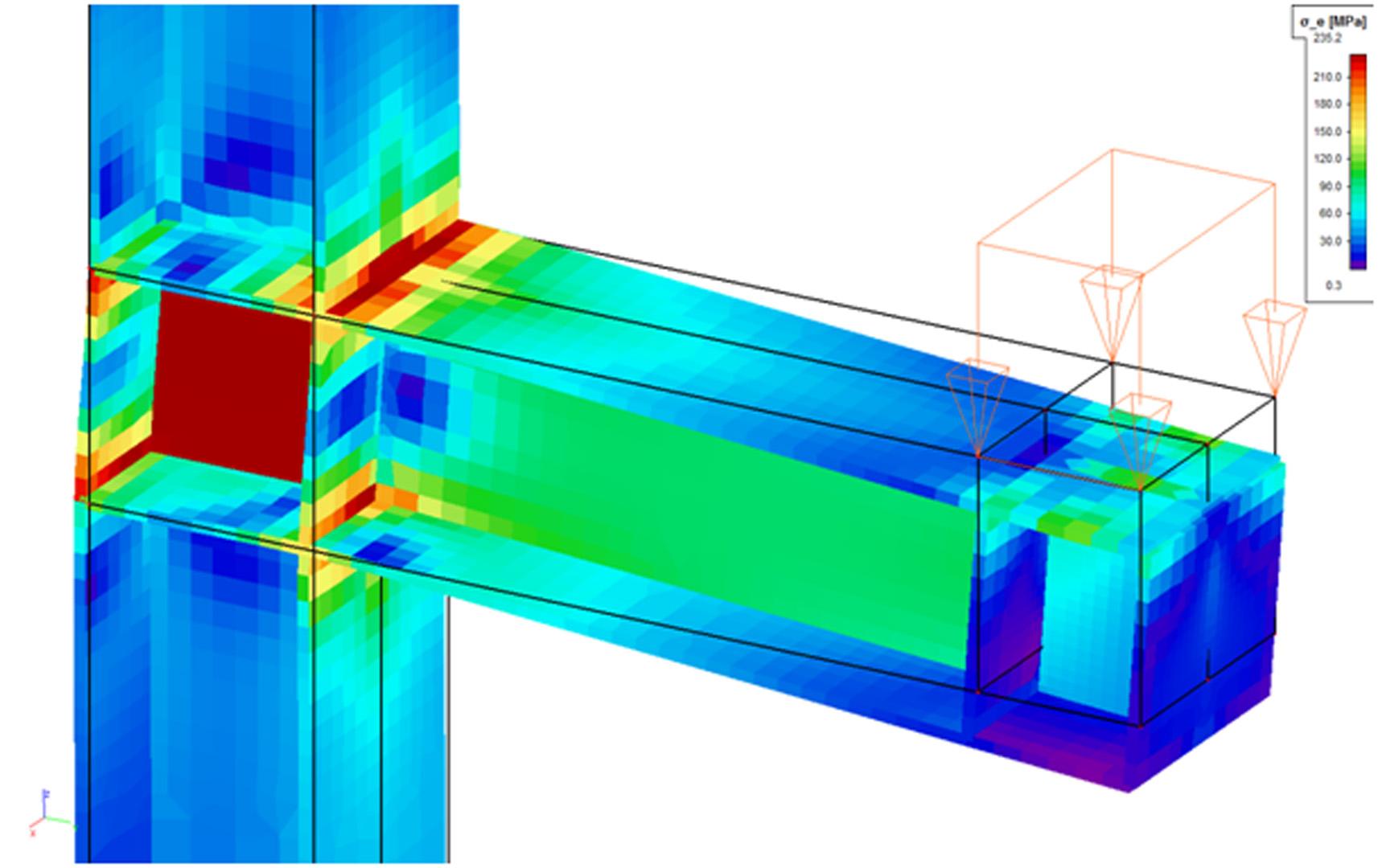 sens.02 - Advanced material non-linear analysis (SCIA Engineer)