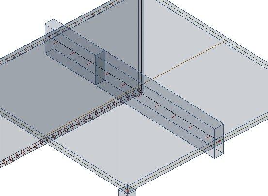 SCIA Engineer - Warum hat die Rippe eine Normalkraft?