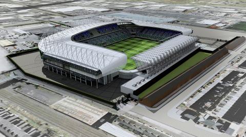 National Football Stadium at Windsor Park - Belfast, Northern Ireland