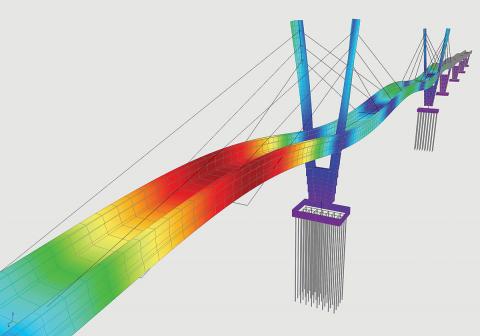 Pedestrian Bridge over the Railway Yard