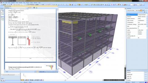 Composite beam design Composite beam design