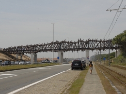 Bas - Pedestrian Bridge - Wenduine, Belgium