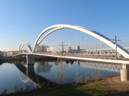 SCIA Engineer - Bridge over Rhine River - Strasbourg, France / Kehl, Germany
