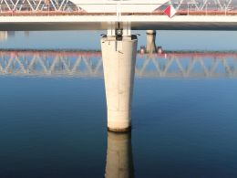 SCIA Engineer - Bridge over Rhine River - Strasbourg, France / Kehl, Germany
