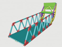 Bascule Bridge SCIA Engineer