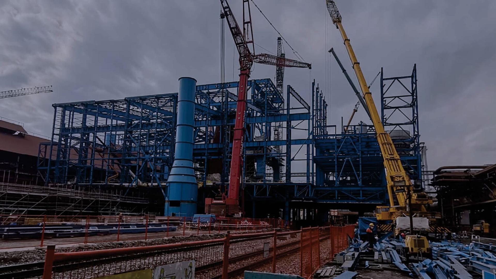 Steel Plant 'Isdemir BF1', Iskenderun, Turkey  Steel Plant 'Isdemir BF1', Iskenderun, Turkey