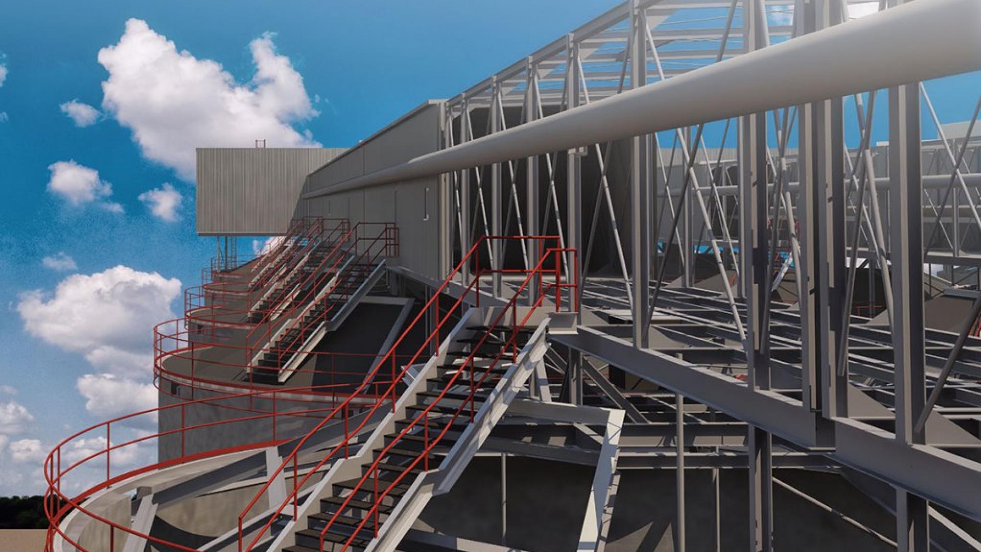 ‘Eurosilo’ Construction of 16 New Grainsilos - Ghent, Belgium ‘Eurosilo’ Construction of 16 New Grainsilos - Ghent, Belgium