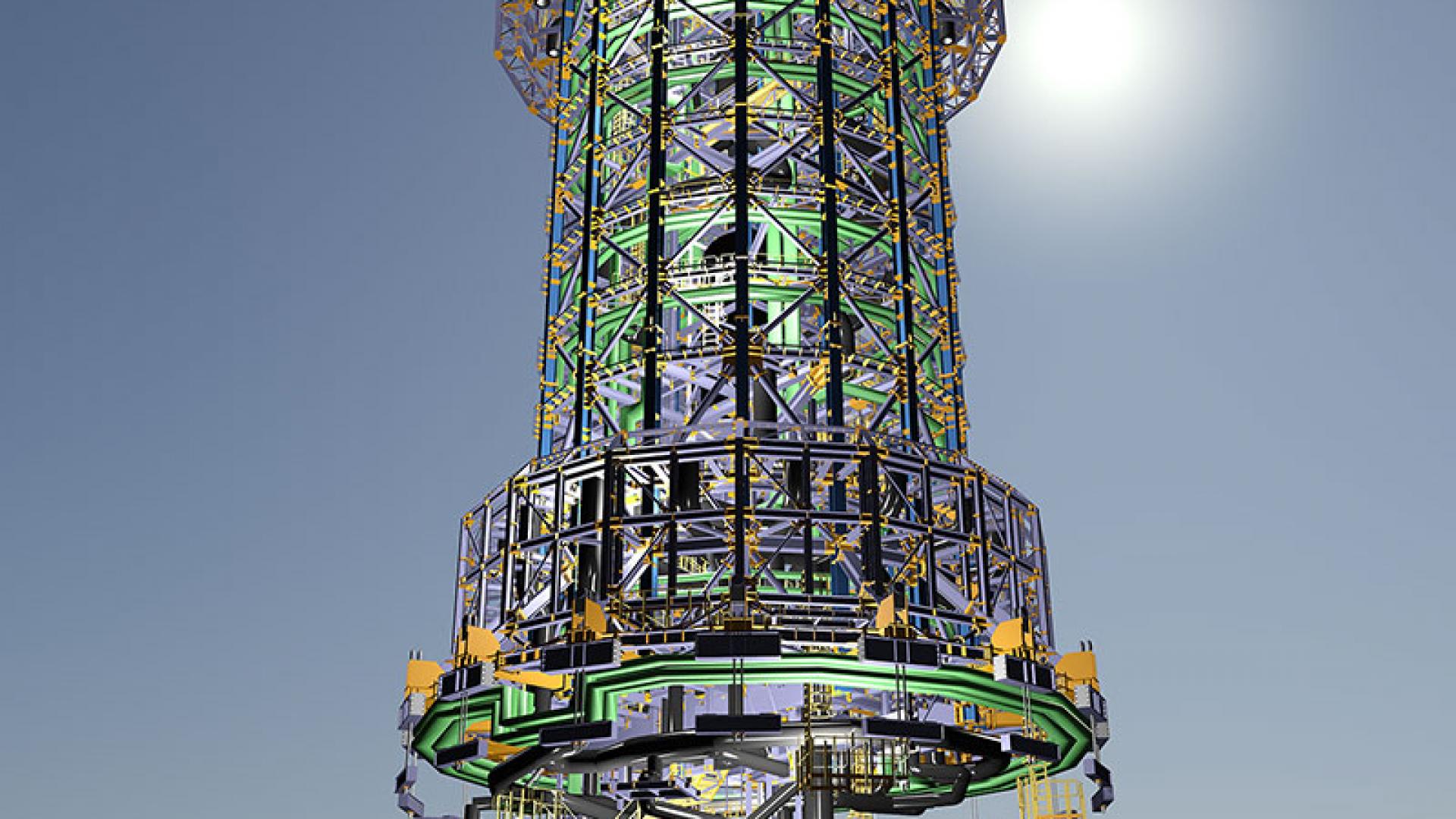 DEWA Concentrated Solar Power Tower DEWA Concentrated Solar Power Tower