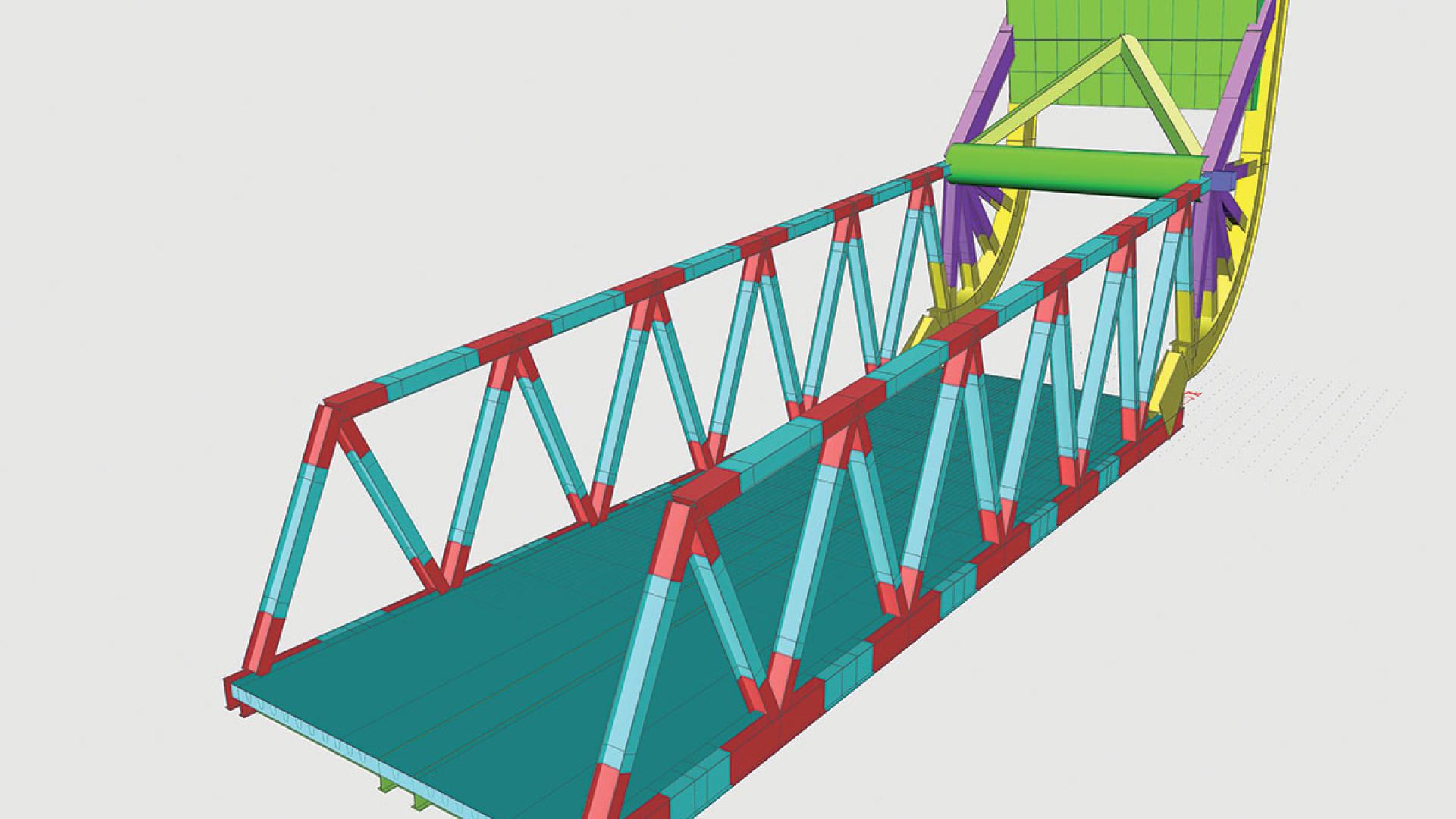Bascule Bridge SCIA Engineer Bascule Bridge SCIA Engineer