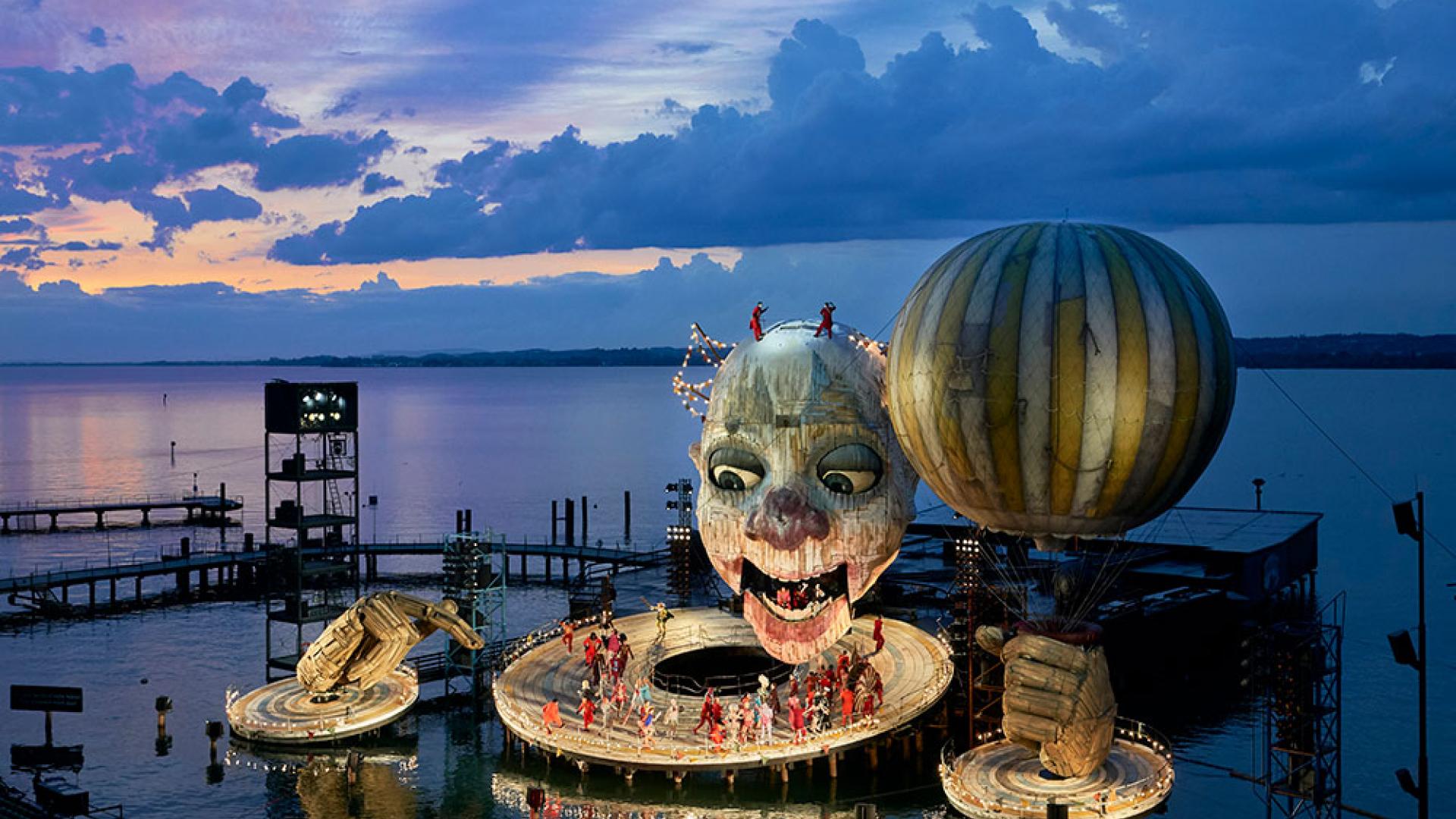Bregenz Festival Stage Rigoletto (Bregenz, Austria) Bregenz Festival Stage Rigoletto (Bregenz, Austria)