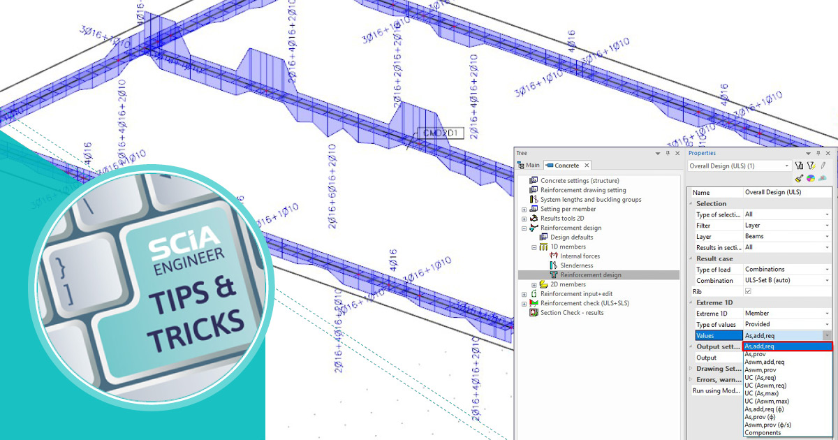 FAQ: The practical use of the concrete design menu